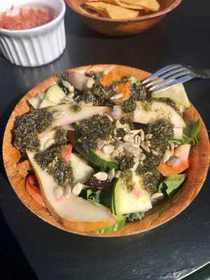 Side salad - so good!! at La Cocina del Zorro in Tijuana