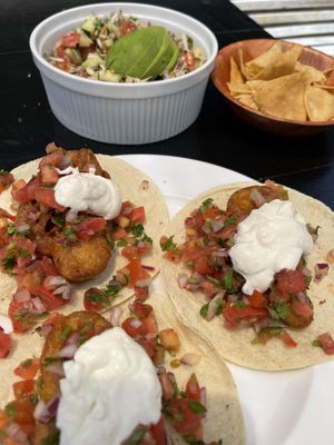 Fish tacos at La Cocina del Zorro in Tijuana