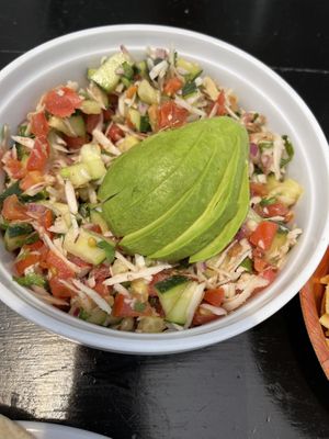 Coconut ceviche  at La Cocina del Zorro in Tijuana