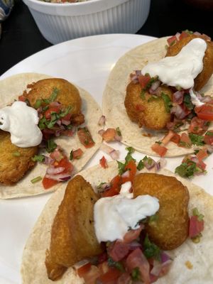 Cauliflower Tacos at La Cocina del Zorro in Tijuana