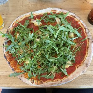 Pizza Estivo  at La Baita in Garmisch-partenkirchen