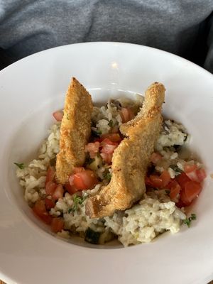 Vegan Risotto  at Havenpaviljoen Wad Anderz in Schiermonnikoog