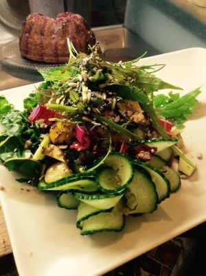 Salade....art! at Golden Temple Teehaus in Hamburg