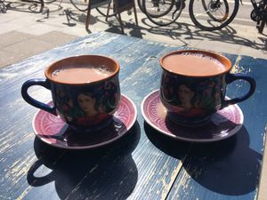 Perfect chai :-) at Golden Temple Teehaus in Hamburg