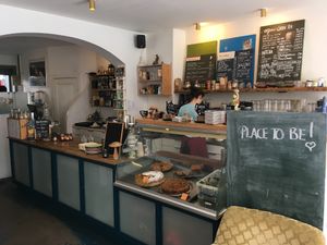 Interior at Golden Temple Teehaus in Hamburg