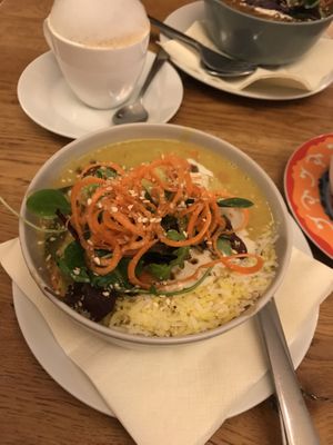 some other mild curry (tasty!) at Golden Temple Teehaus in Hamburg