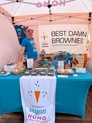 Bitchy Vegan Homo at Dayton VegFest  at Bitchy Vegan Homo in Cleveland