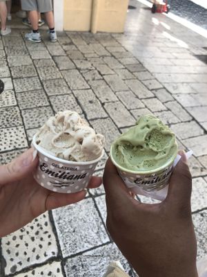   at Gelateria Emiliana in Split