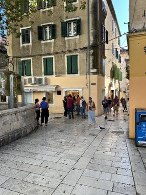 The correct location  at Gelateria Emiliana in Split