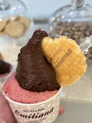   at Gelateria Emiliana in Split