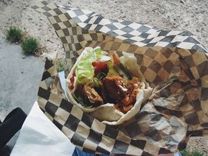 Kebab Wrap at Vx in North London