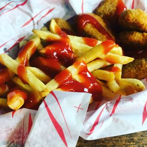 “Chick” nugget at Vx in North London