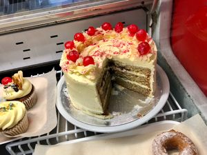 cake!!!! at Vx in North London