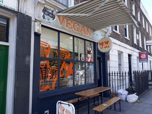 Outside at Vx in North London