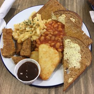 All day breakfast at Vx in North London