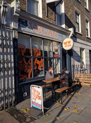 Vx Vegan Store Front at Vx in North London