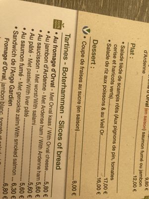   at A l'Ange Gardien in Florenville