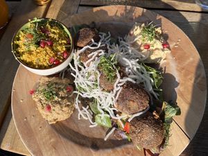 Falaffel-Teller  at L'Orient  in Wilhelmshaven