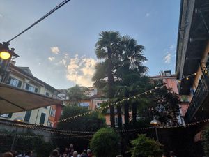 Cozy terrace at Fiorentina in Locarno