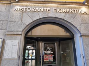 Entrance at Fiorentina in Locarno