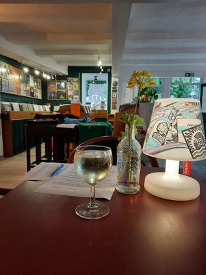 Cozy inside :) at Cafe Riptide in Braunschweig