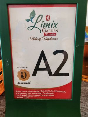 Table at Limix Garden Kitchen in Jakarta