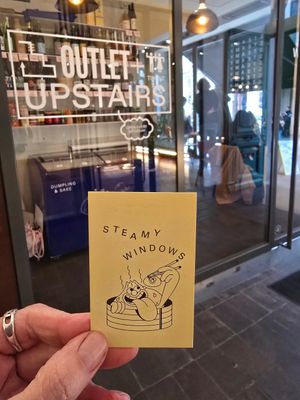 Logo at Steamy Windows in Ghent