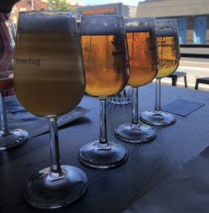 Lovely drinks  at BrewDog in Indianapolis