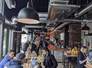 Inside at BrewDog in Indianapolis