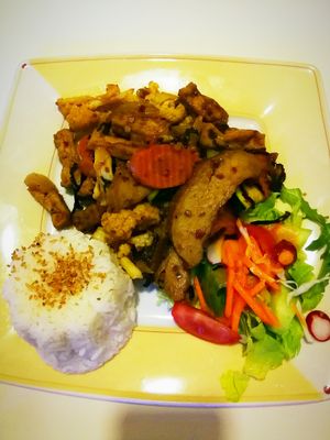 Asian Delight at Loving Hut in Hannover