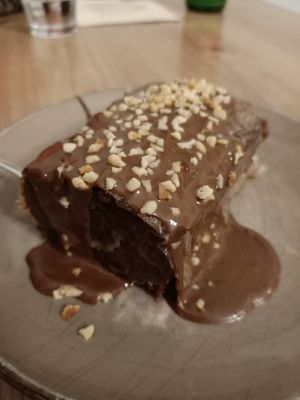 Chocolate dumplings at Moji Struklji - My Dumplings of Slovenia in Ljubljana