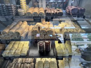 Vegan on the top shelf  at Moji Struklji - My Dumplings of Slovenia in Ljubljana