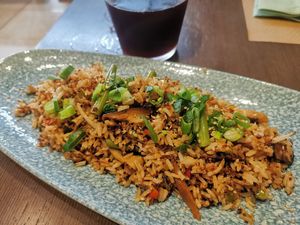 Arroz y chicha morada at Lima Limón in Tossa De Mar