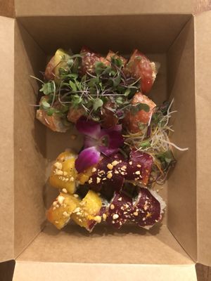 Stream Orchid & Monkey Flower  at Chikyū Vegan Sushi Bar & Izakaya in Las Vegas