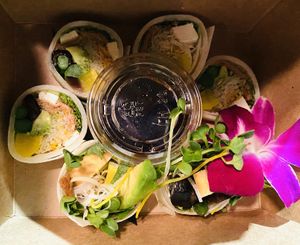 Forget me not roll  at Chikyū Vegan Sushi Bar & Izakaya in Las Vegas