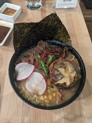 Ramen: Spicy Garlic Miso at Chikyū Vegan Sushi Bar & Izakaya in Las Vegas