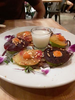 Blazingstar roll  at Chikyū Vegan Sushi Bar & Izakaya in Las Vegas