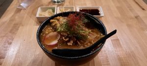 Spicy Garlic Miso Ramen at Chikyū Vegan Sushi Bar & Izakaya in Las Vegas
