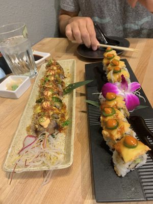 😋  at Chikyū Vegan Sushi Bar & Izakaya in Las Vegas
