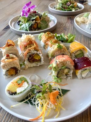 😋  at Chikyū Vegan Sushi Bar & Izakaya in Las Vegas