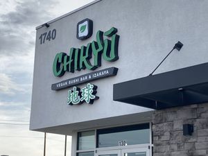 Sign   at Chikyū Vegan Sushi Bar & Izakaya in Las Vegas