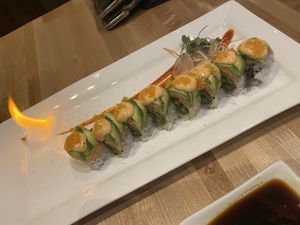 Fire yummy  at Chikyū Vegan Sushi Bar & Izakaya in Las Vegas