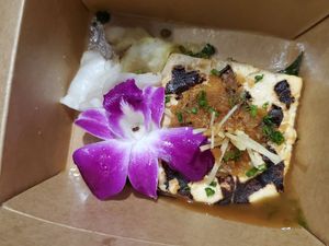 Miso tofu at Chikyū Vegan Sushi Bar & Izakaya in Las Vegas