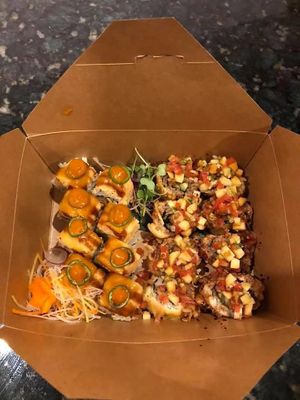 Everything we ordered was delicious. So grateful to have a fully vegan sushi bar in Las Vegas. My (recently converted) boyfriend said the one and only thing he misses is his sushi at Chikyū Vegan Sushi Bar & Izakaya in Las Vegas