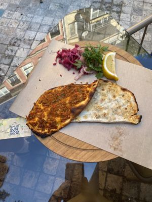 Traditional Anatolian food!  at Limonita Express in Istanbul