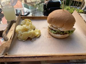 This potato salad was incredible   at Limonita Express in Istanbul