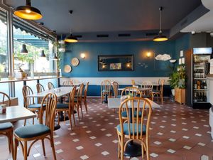 Interior at Dilo's in Lugano