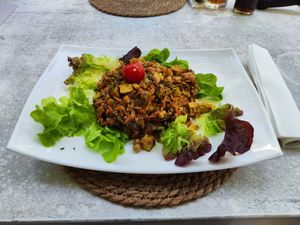 Quinoa salad at Quartier 5 in Zurich