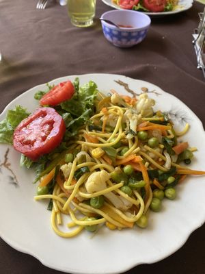 Almuerzo for 20 Bp  at Snack Vegetariano Dona Franca in Sucre