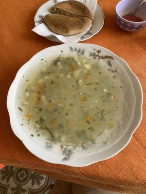 Vegetable soup   at Snack Vegetariano Dona Franca in Sucre